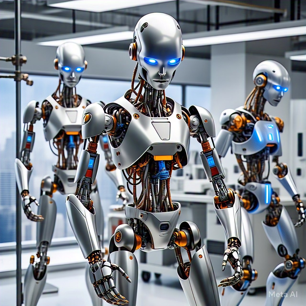 Robot humanoide hidráulico